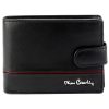  Pánska kožená peňaženka Pierre Cardin YS605 8825A čierno-červená 11,5 x 9 x 2,8 cm