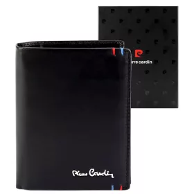    Pánska kožená peňaženka Pierre Cardin YS606 326 čierna 10 x 13 x 3 cm