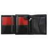  Pánska kožená peňaženka Pierre Cardin YS606 326 čierna 10 x 13 x 3 cm