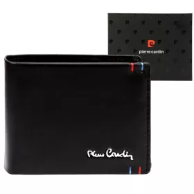    Pánska kožená peňaženka Pierre Cardin YS606 324 čierna 12 x 10 x 3 cm