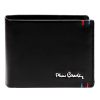  Pánska kožená peňaženka Pierre Cardin YS606 324 čierna 12 x 10 x 3 cm