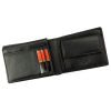  Pánska kožená peňaženka Pierre Cardin YS606 8806 čierna 12 x 9,5 x 3 cm