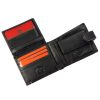  Pánska kožená peňaženka Pierre Cardin YS606 8825A čierna 11,5 x 9 x 2,8 cm