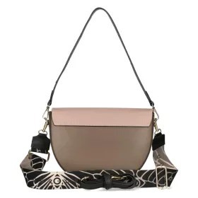    Dámska kožená kabelka cez rameno EGO ES0118S7 130024WL so vzorom 29 x 20 x 9,5 cm