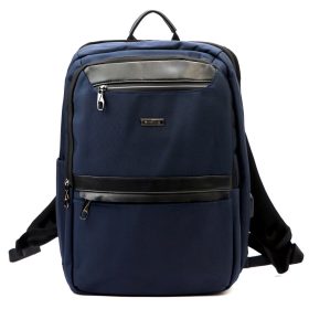    B.Cavalli BC1326 tmavomodrý batoh, taška na notebook 30 x 44 x 13 cm