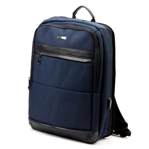  B.Cavalli BC1323 tmavomodrý batoh 30 x 46 x 14 cm