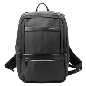  B.Cavalli BC1325 sivý polyesterový batoh 30 x 43 x 13 cm