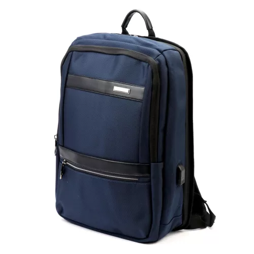  B.Cavalli BC1325 tmavomodrý batoh 30 x 43 x 13 cm