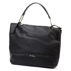    Pierre Cardin 55092 FRZ čierna dámska kožená taška cez rameno 36 x 33 x 12 cm