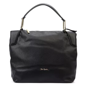    Pierre Cardin 55092 FRZ čierna dámska kožená taška cez rameno 36 x 33 x 12 cm