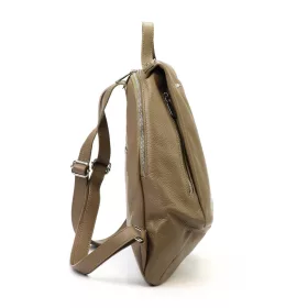    Pierre Cardin FRZ 1750 taupe dámsky kožený batoh 33 x 40 x 13 cm