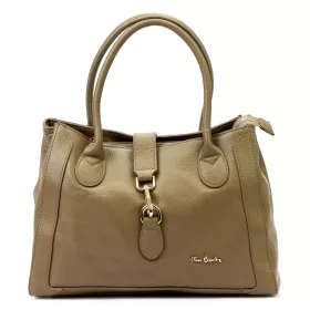    Pierre Cardin FRZ 55086 taupe dámska kožená taška cez rameno 35 x 26 x 16 cm