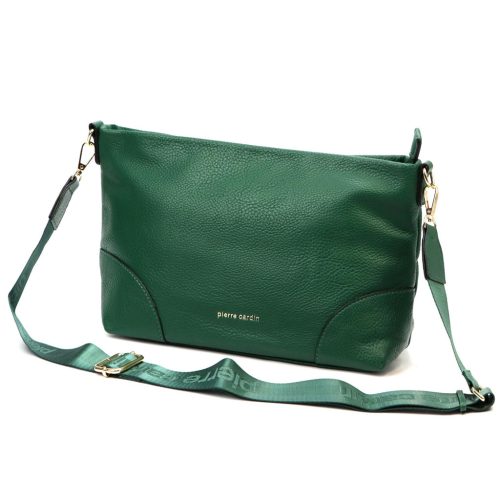  Dámska kabelka cez rameno Pierre Cardin GN26 6679 zelená 35 x 20 x 11 cm