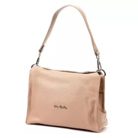    Pierre Cardin 55089 FRZ ružová dámska kožená taška cez rameno 25 x 20 x 13 cm