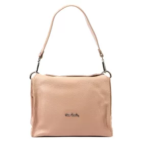    Pierre Cardin 55089 FRZ ružová dámska kožená taška cez rameno 25 x 20 x 13 cm