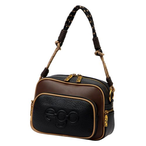 EGO ECR0011SA 110024JZ női rostbőr táska 24 x 18 x 12 cm