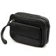 Nordee HP105 čierna pánska taška na opasok z hovädzej kože 24 x 16 x 8 cm