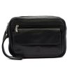  Nordee HP105 čierna pánska taška na opasok z hovädzej kože 24 x 16 x 8 cm
