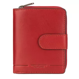    Mato Grosso 0820-40 RFID červená dámska kožená peňaženka 12,5 x 10,5 x 3 cm