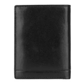    Maťo Grosso 0859-60 RFID čierna pánska kožená peňaženka 9,5 x 12,5 x 2 cm