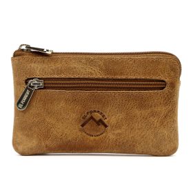    EL FORREST 6030-08 hnedý pánsky kožený prívesok na kľúče 12,3 x 7,5 x 1,5 cm