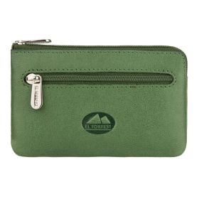   EL FORREST 6030-16 zelená kožená kľúčenka 11 x 6,5 x 2 cm