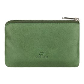   EL FORREST 6030-16 zelená kožená kľúčenka 11 x 6,5 x 2 cm