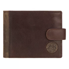    EL FORREST 709-220 RFID hnedá pánska kožená peňaženka 13 x 9,5 x 3 cm