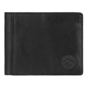    EL FORREST 709/A-610 RFID čierna pánska kožená peňaženka 13 x 9,5 x 3 cm