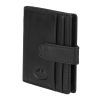  EL FORREST 713-61 RFID čierna pánska kožená aktovka 8,5 x 9,5 x 2 cm