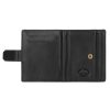  EL FORREST 713-61 RFID čierna pánska kožená aktovka 8,5 x 9,5 x 2 cm