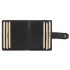  EL FORREST 713-61 RFID čierna pánska kožená aktovka 8,5 x 9,5 x 2 cm