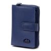  EL FORREST 821-35 RFID námornícka dámska kožená peňaženka 8,5 x 13 x 3 cm