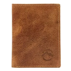    EL FORREST 854-08 RFID hnedá pánska kožená peňaženka 8 x 10 x 2 cm