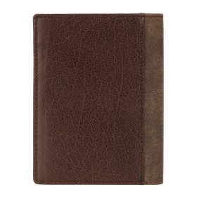    EL FORREST 859-220 RFID hnedá pánska kožená peňaženka 10 x 12,8 x 2,8 cm