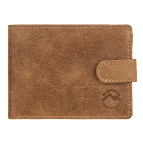    EL FORREST 892-08 RFID koňak pánska kožená peňaženka 12 x 9 x 3 cm