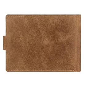    EL FORREST 892-08 RFID koňak pánska kožená peňaženka 12 x 9 x 3 cm