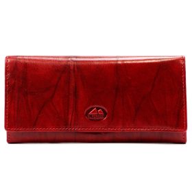    EL FORREST 946-58 RFID červená dámska kožená peňaženka 18,5 x 9,5 x 3,5 cm