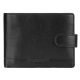  Mato Grosso 0892-60 RFID čierna dámska kožená peňaženka 12,5 x 9,5 x 3 cm