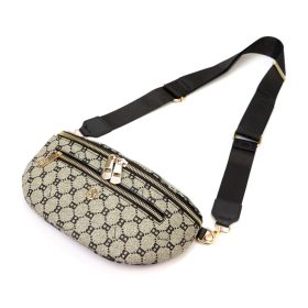    Dámska kožená taška BRICIOLE 2039 čierno-béžová 28 x 16 x 7 cm