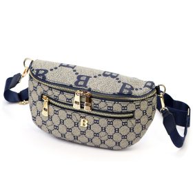  Dámska kožená taška BRICIOLE 2039 modrá 28 x 16 x 7 cm