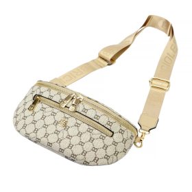    Dámska kožená taška BRICIOLE 2039 v khaki farbe 28 x 16 x 7 cm