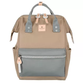   Peterson PTN BETA KHAKI-GRAY kaki dámsky polyesterový ruksak 27 x 39 x 17 cm  