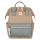 Peterson PTN BETA KHAKI-GRAY kaki dámsky polyesterový ruksak 27 x 39 x 17 cm  