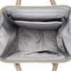 Peterson PTN BETA KHAKI-GRAY kaki dámsky polyesterový ruksak 27 x 39 x 17 cm  