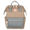 Peterson PTN BETA KHAKI-GRAY kaki dámsky polyesterový ruksak 27 x 39 x 17 cm  