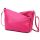  Dámska kožená kabelka cez rameno Luka 24-051 magenta 32 x 22 x 14 cm