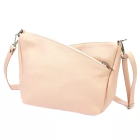    Dámska kožená kabelka cez rameno Luka 24-051 ružovej farby 32 x 22 x 14 cm