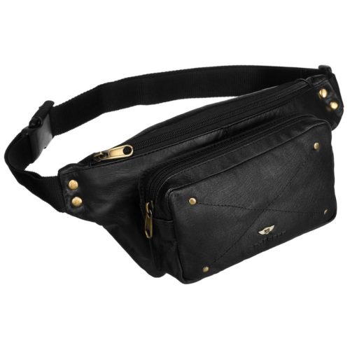 Peterson PTN 1-NGN fekete marhabőr táska