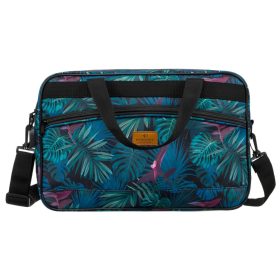    Rovicky R-TL15608 zeleno-čierny vzor Wizz Air, palubná taška Ryanair, cestovná taška 40 x 25 x 20 cm